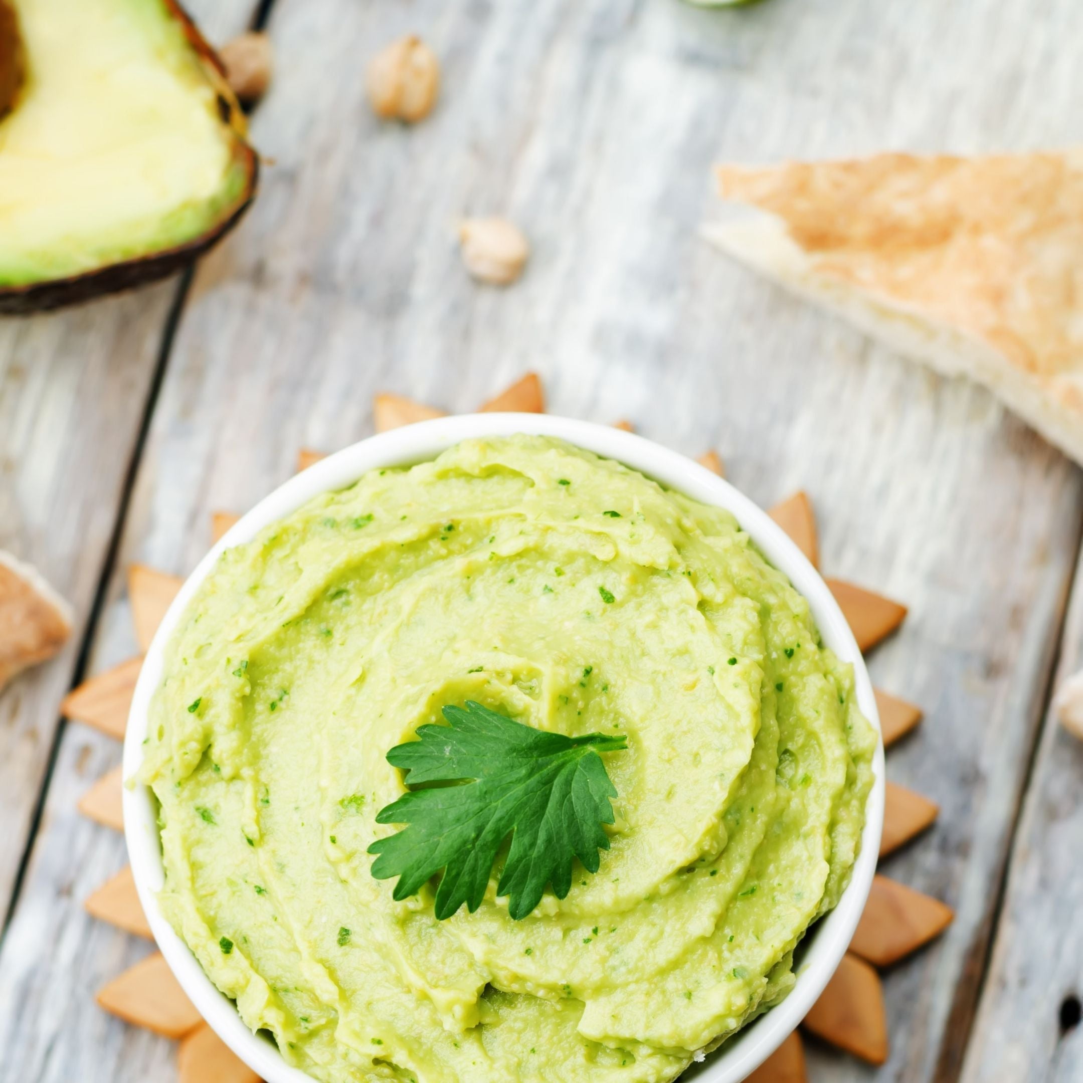 Avocado Hummus Recipe Sun & Swell Foods
