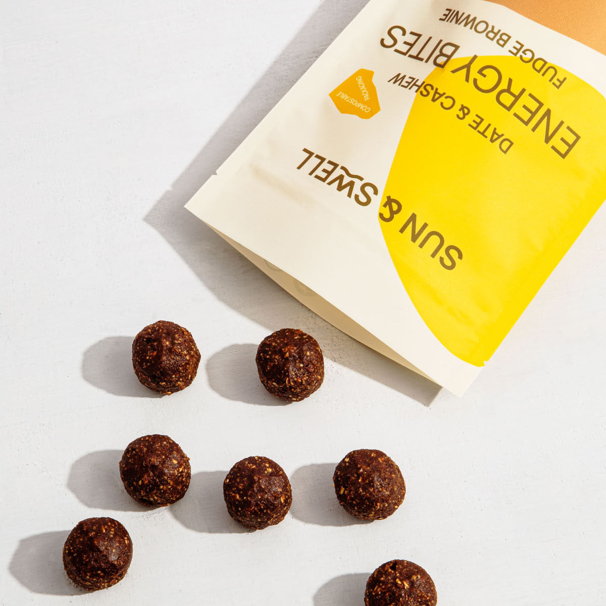 Fudge Brownie Energy Bites