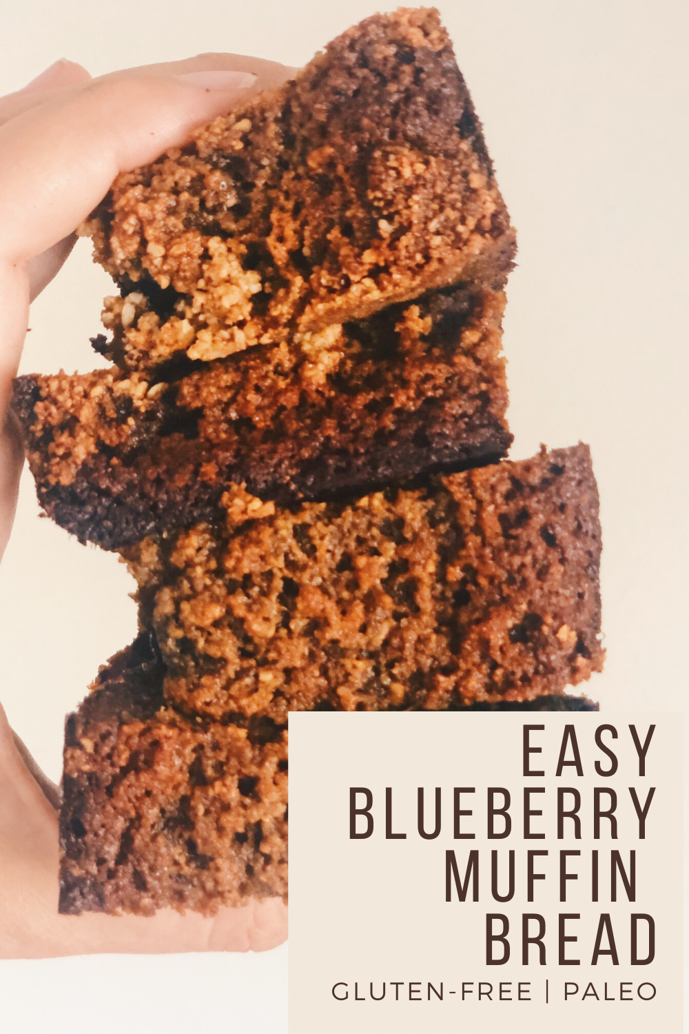 2-Step Blueberry Muffin Bread (Gluten-Free)
