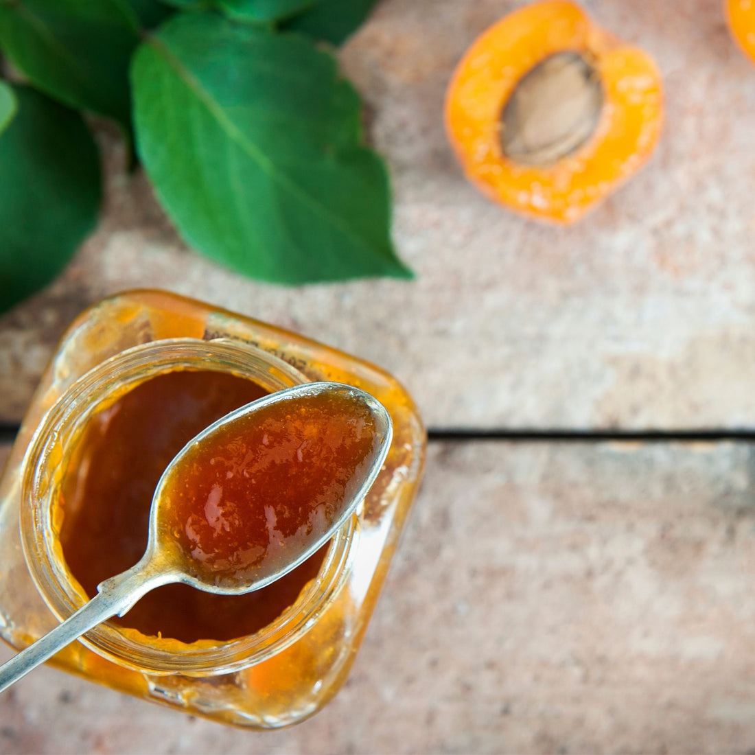 2-Ingredient Dried Apricot and Chia Jam