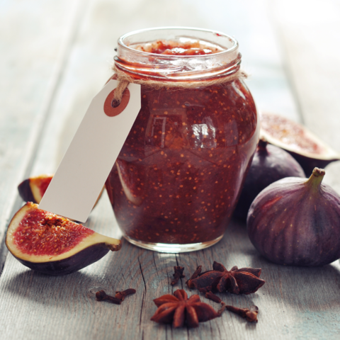 3-Ingredient fig jam (no added sugar)