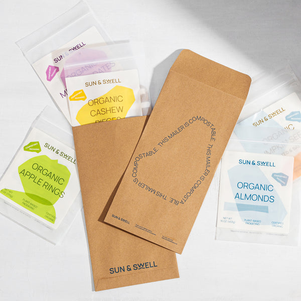 Sun & Swell Are Going Eco-Friendly Snack Pouches